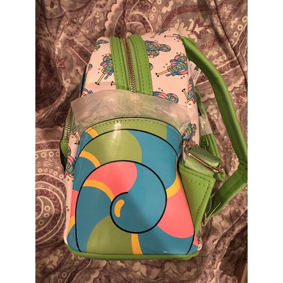 NWT Disney Parks Loungefly Lollipop Eats Mickey Mouse Mini Backpack - Picture 4 of 6